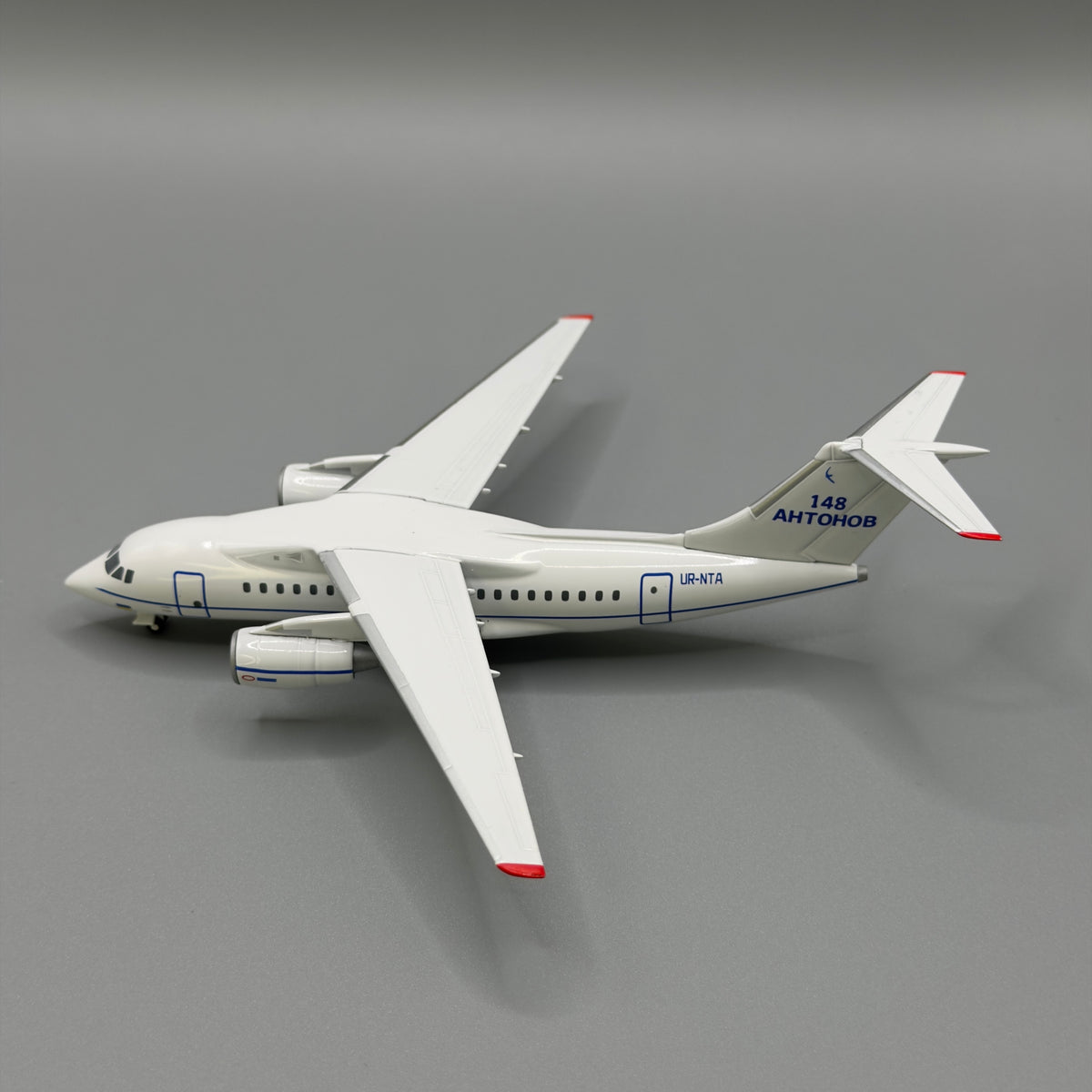 Antonov An-148-100B ADB Antonov “Demonstrator” UR-NTA — 1:200 Scale Model