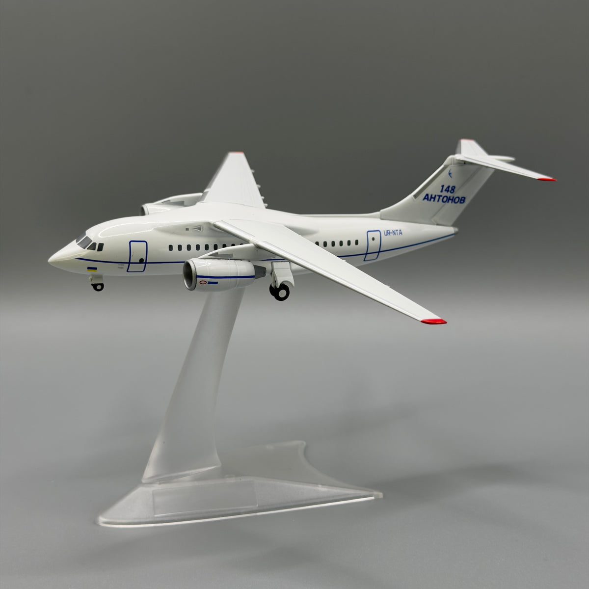 Antonov An-148-100B ADB Antonov “Demonstrator” UR-NTA — 1:200 Scale Model