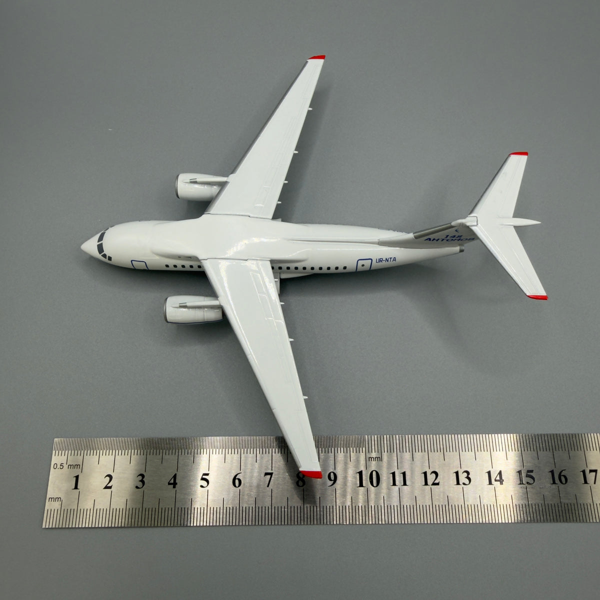 Antonov An-148-100B ADB Antonov “Demonstrator” UR-NTA — 1:200 Scale Model