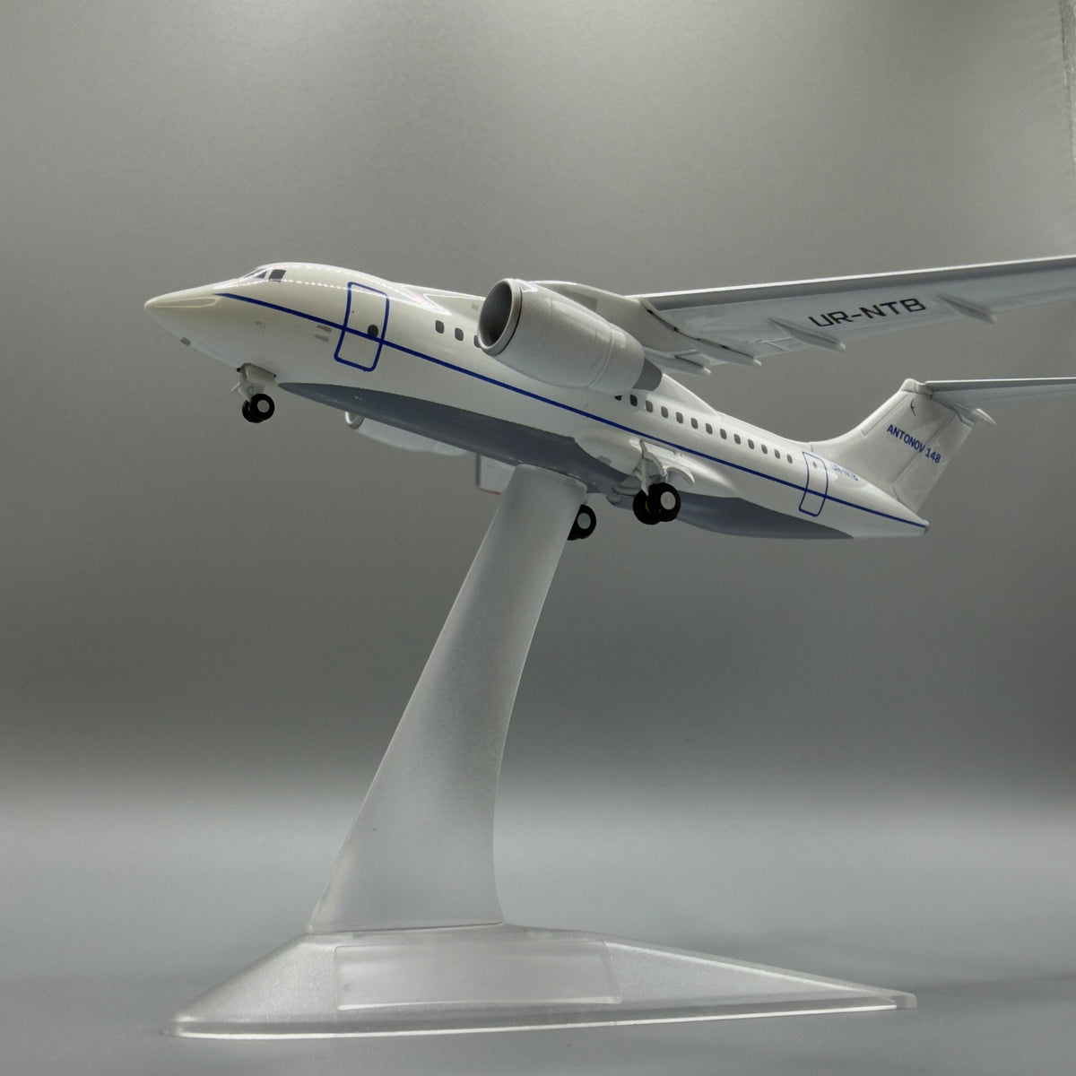 Antonov An-148-100A ADB Antonov “Production Testing” UR-NTB — 1:200 Scale Model