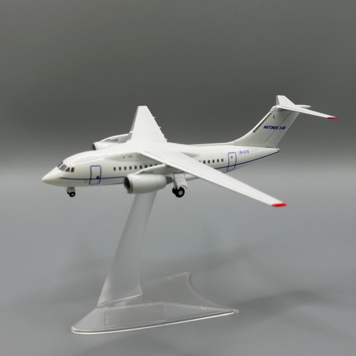 Antonov An-148-100A ADB Antonov “Production Testing” UR-NTB — 1:200 Scale Model