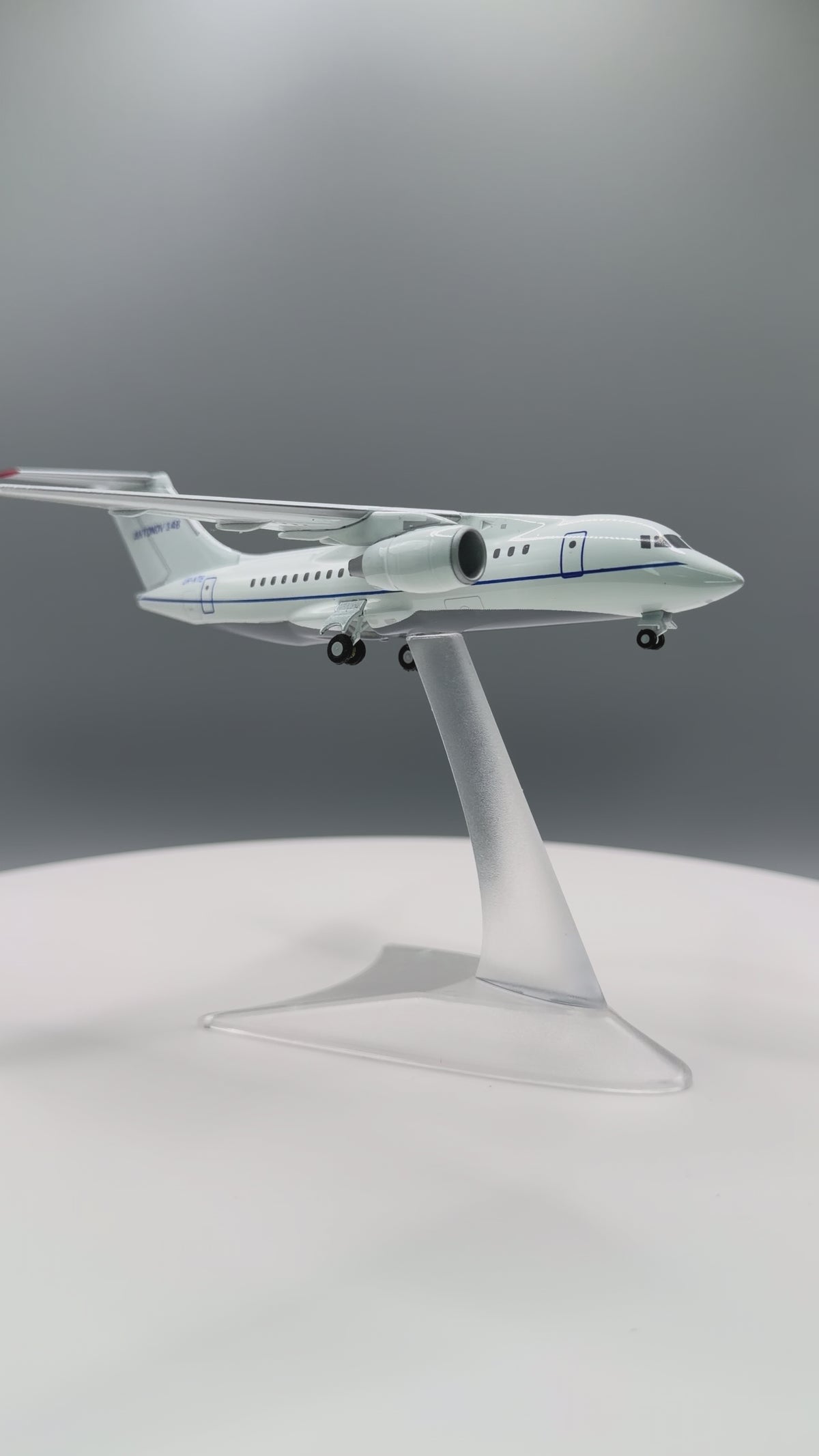 Antonov An-148-100A ADB Antonov “Production Testing” UR-NTB — 1:200 Scale Model